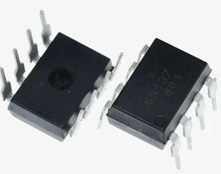 Оптопара с логическим выходом 6N137, 10 Mb/s Микросхемы