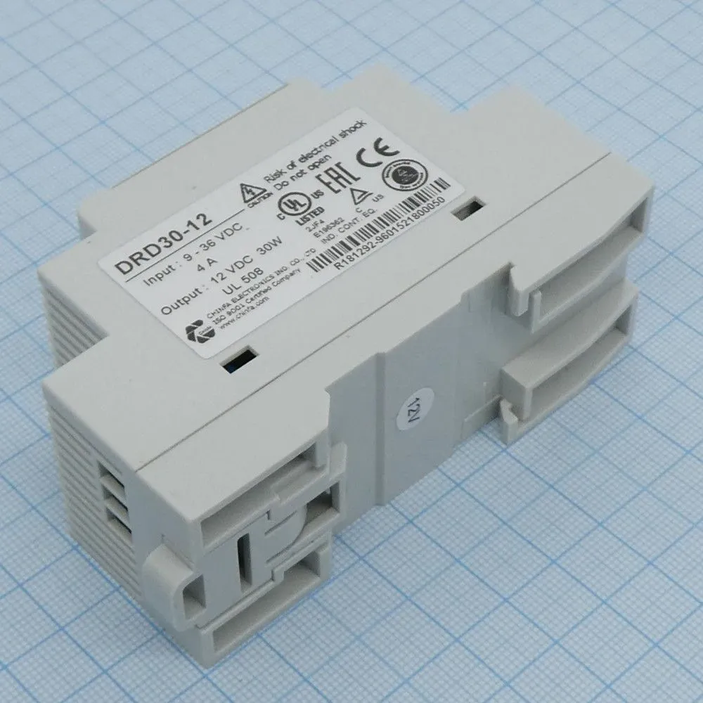 Источник питания Chinfa Electronics Ind. Co., Ltd. DRD30-12 DC-DC преобразователи
