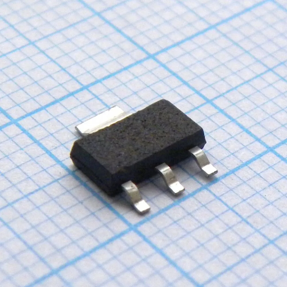 BSP322PH6327, Транзистор полевой MOSFET P-канальный 100В 1A автомобильного применения 4-Pin(3+Tab) SOT-223 лента на катушке
