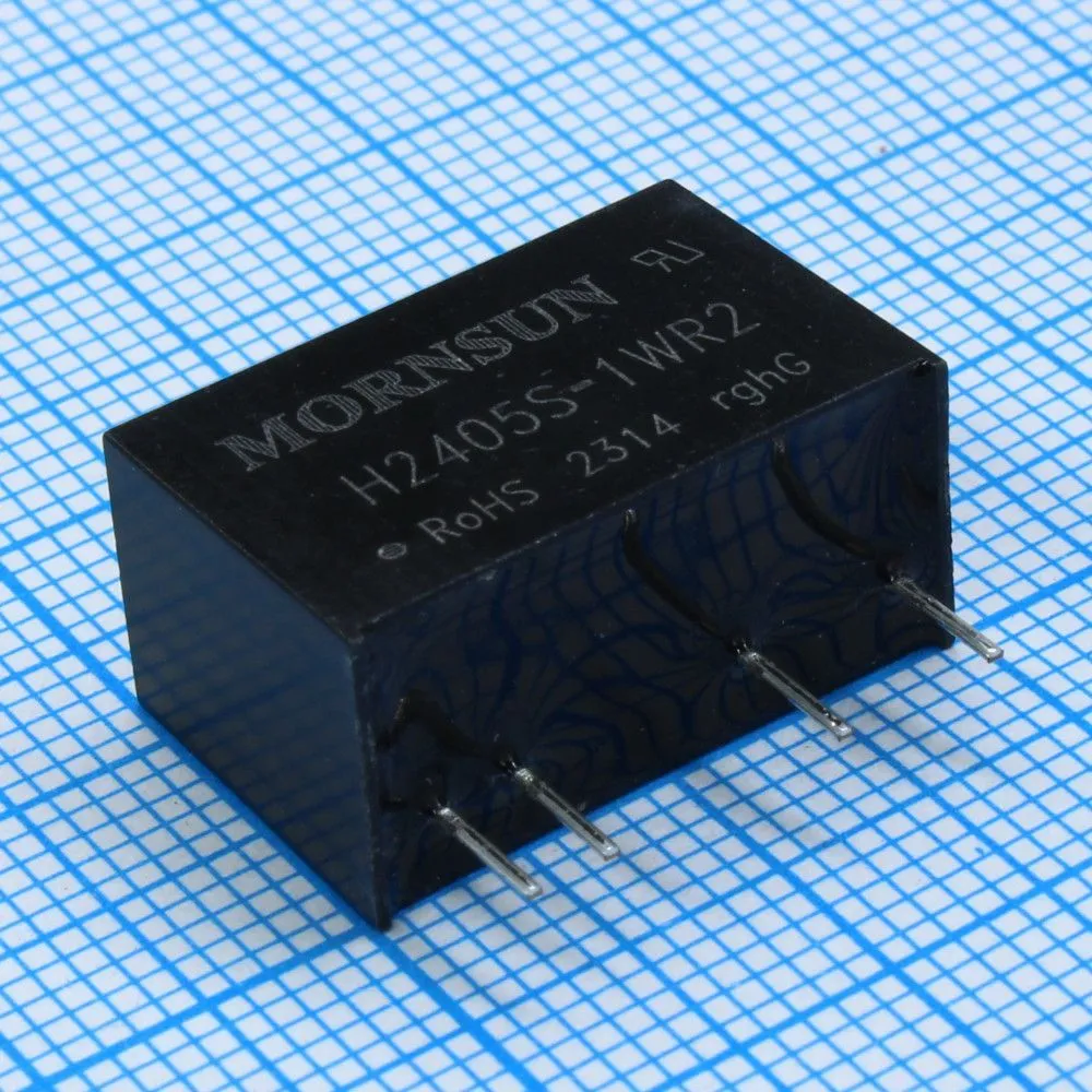 Источник питания Mornsun Guangzhou Science &amp; Technology Co., Ltd H2405S-1WR2 DC-DC преобразователи