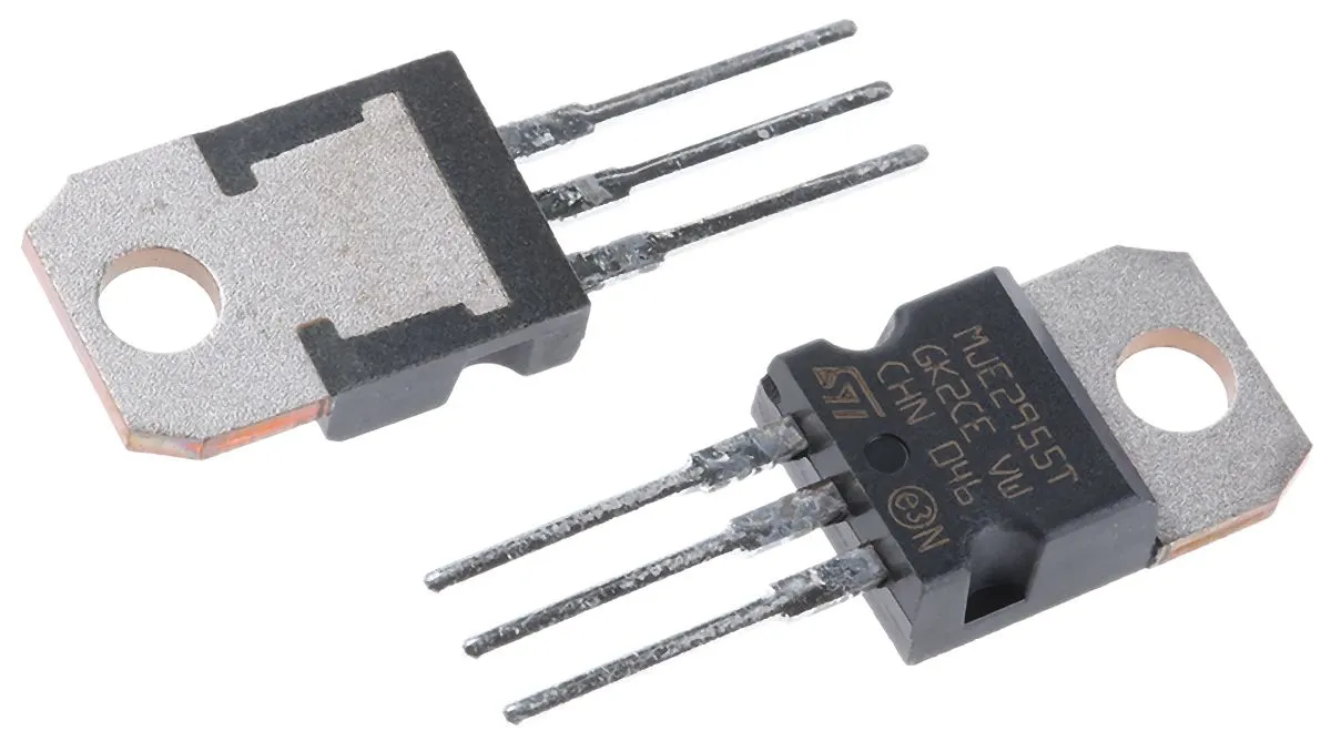 Биполярный транзистор MJE2955T TO-220, PNP 60В 10А