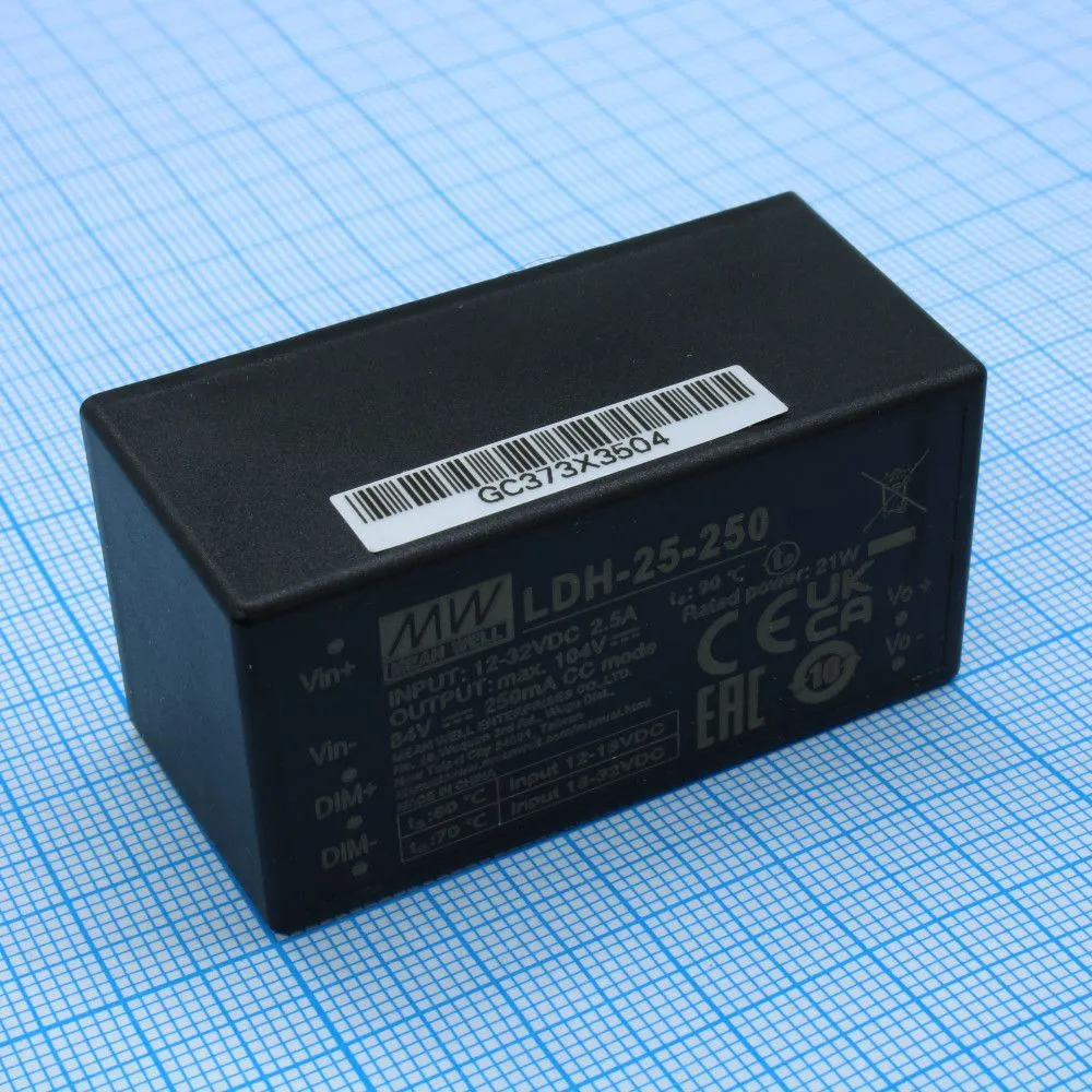 Источник питания MEAN WELL LDH-25-250 DC-DC преобразователи