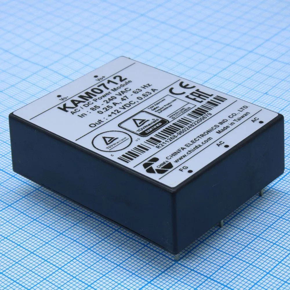Источник питания Chinfa Electronics Ind. Co., Ltd. KAM0712 AC-DC преобразователи