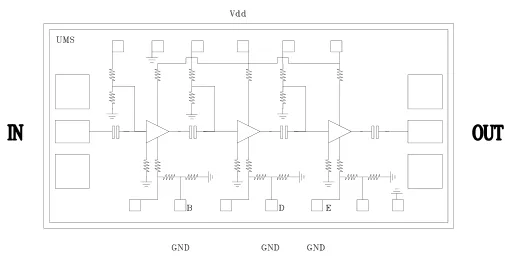 Малошумящий усилитель UMS — CHA2090-99F