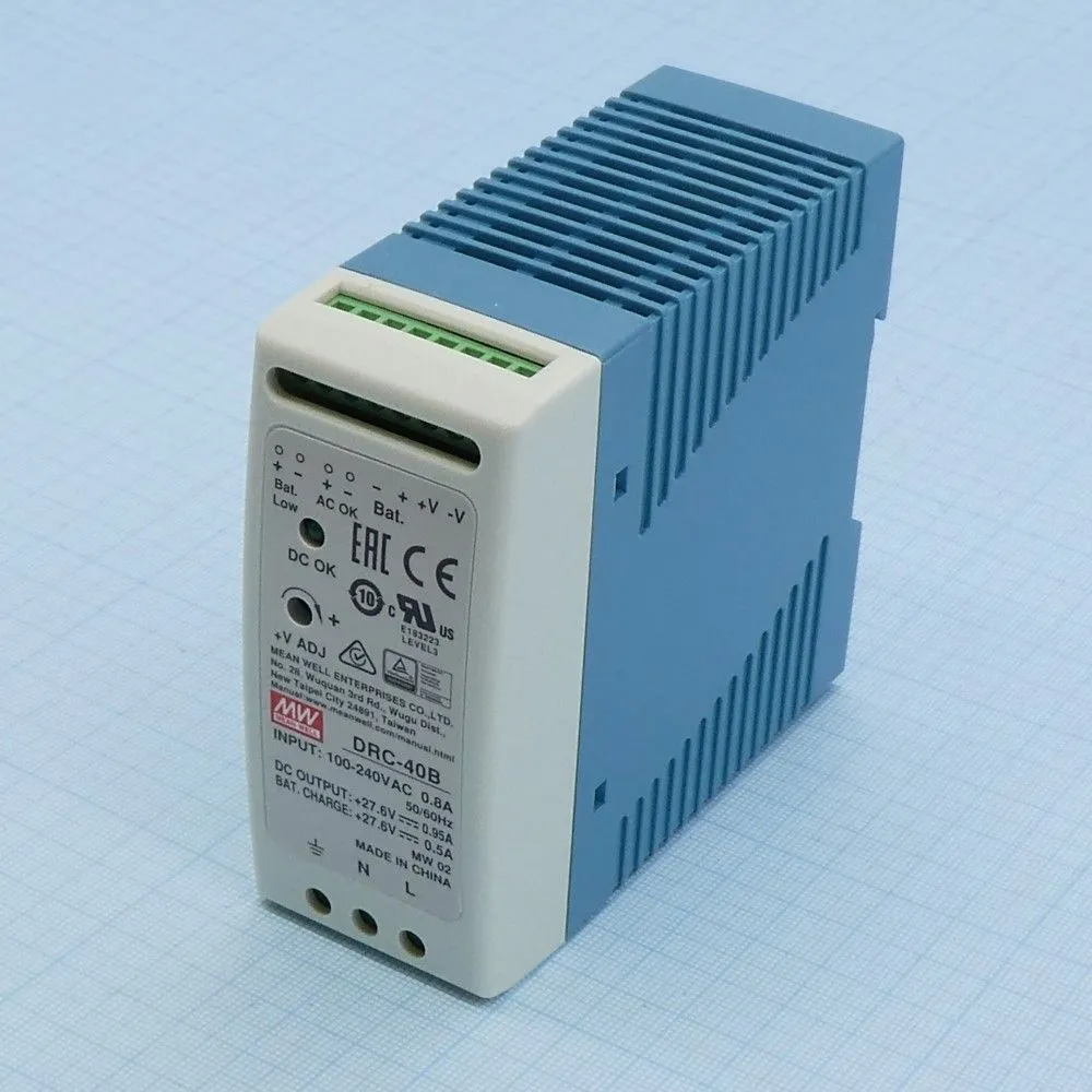 Источник питания MEAN WELL DRC-40B Источник питания MEAN WELL DRC-40B