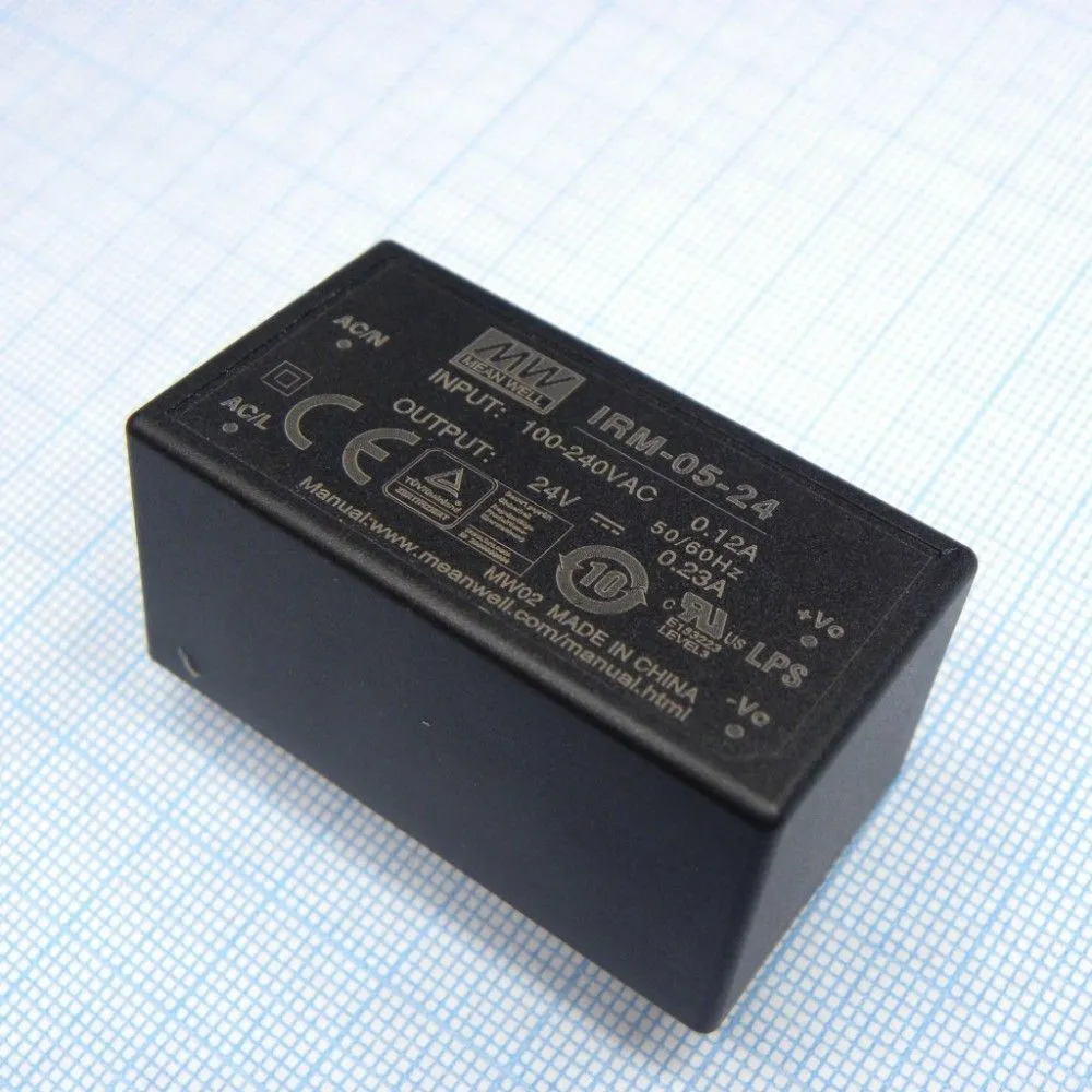 Источник питания MEAN WELL IRM-05-24 Источник питания MEAN WELL IRM-05-24