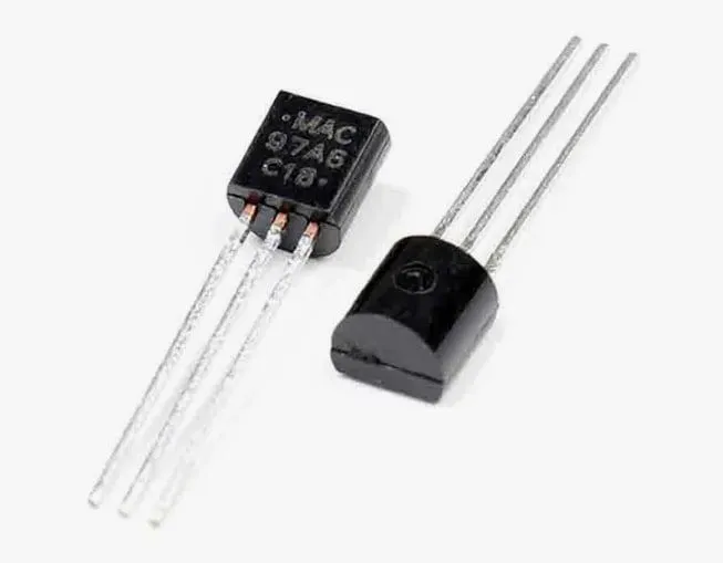 MAC97A6 412, Симистор 400В, 0.6А 5мА, ТО-92 Тиристоры
