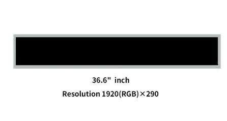 ЖК дисплей, DV366FBM-N10 BOE, 36.6", 1920x290, 700 nit, IPS, 1200:1 , LVDS Вытянутые дисплеи