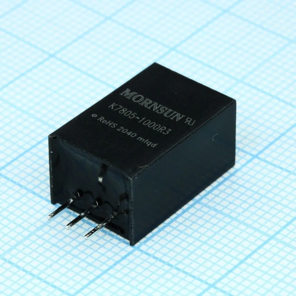 Источник питания Mornsun Guangzhou Science &amp; Technology Co., Ltd K7805-1000R3 DC-DC преобразователи