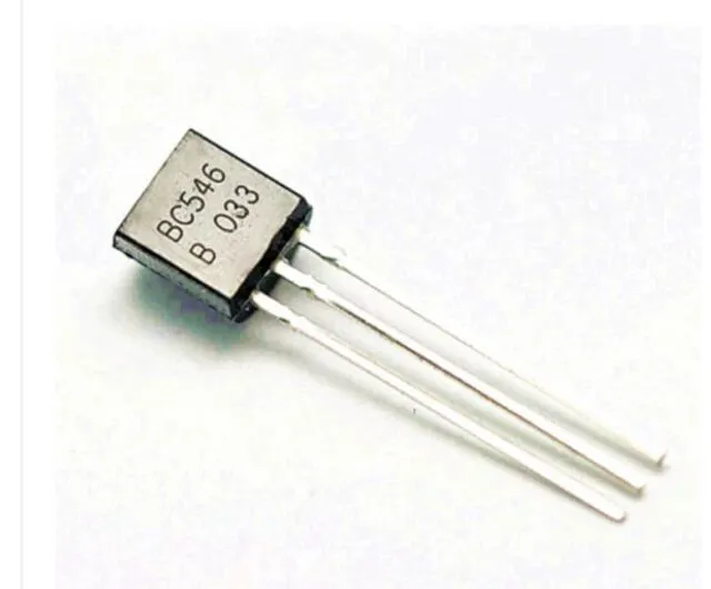 Биполярный транзистор BC546 A/B TO-92, NPN 65В 0.1А Биполярный транзистор BC546 A/B TO-92, NPN 65В 0.1А