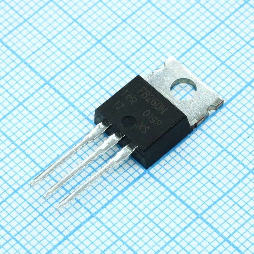 IRFB260NPBF, Транзистор полевой MOSFET N-канальный 200В 56А 380Вт, 0.04 Ом IRFB260NPBF, Транзистор полевой MOSFET N-канальный 200В 56А 380Вт, 0.04 Ом