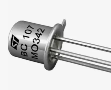 Биполярный транзистор BC107 TO-18, NPN 45В 0.1А