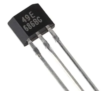 SS49E, аналоговый биполярный датчик Холла, TO-92 Датчики холла