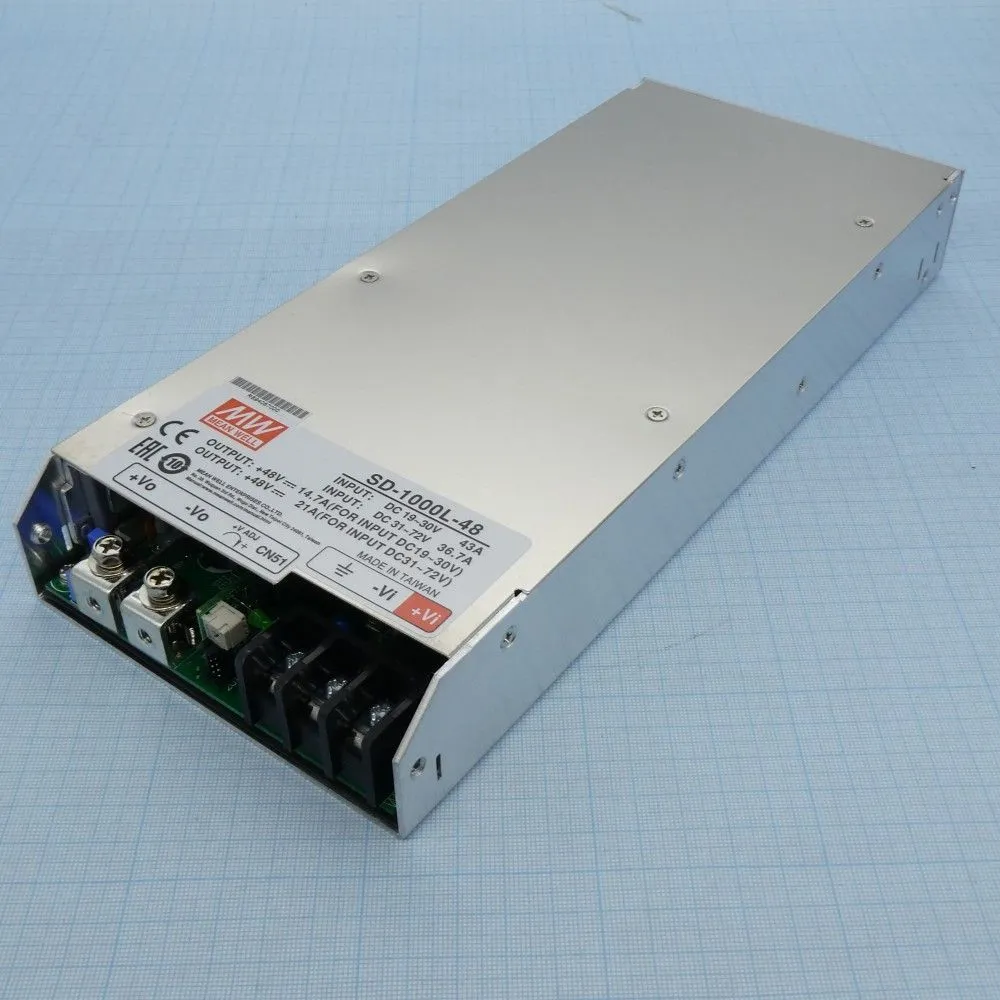 Источник питания MEAN WELL SD-1000L-48 DC-DC преобразователи