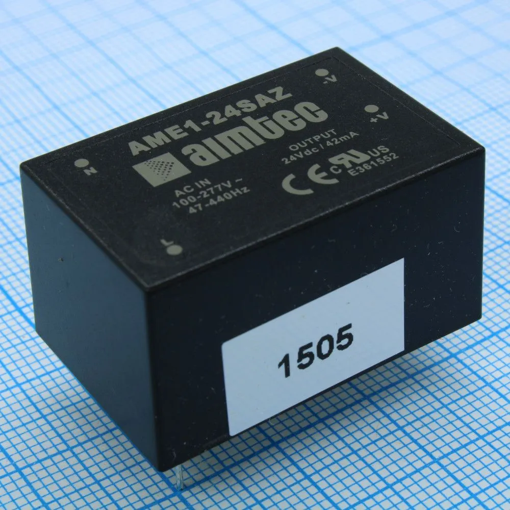 Источник питания Aimtec Inc. AME1-24SAZ Источник питания Aimtec Inc. AME1-24SAZ
