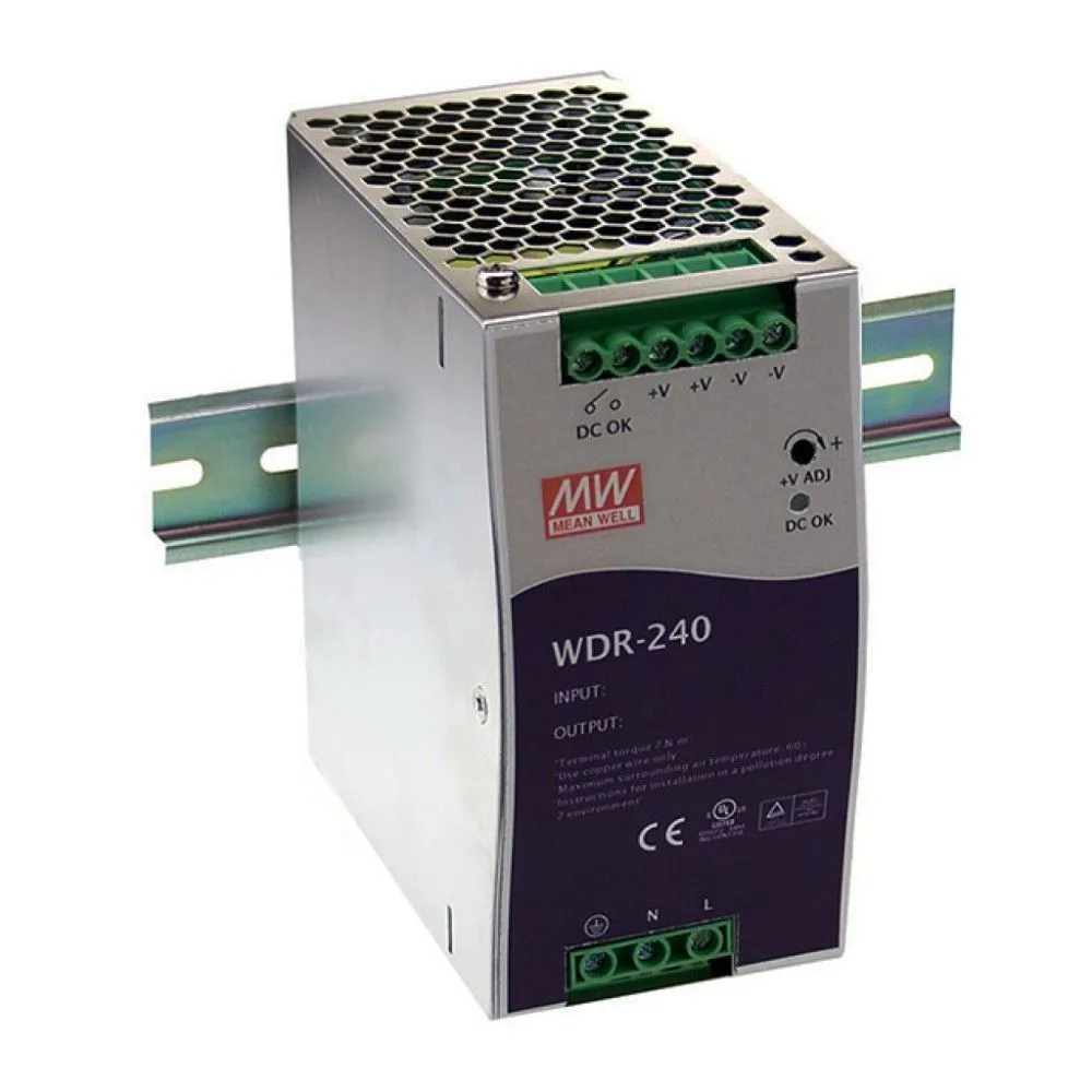 Источник питания MEAN WELL WDR-240-24
