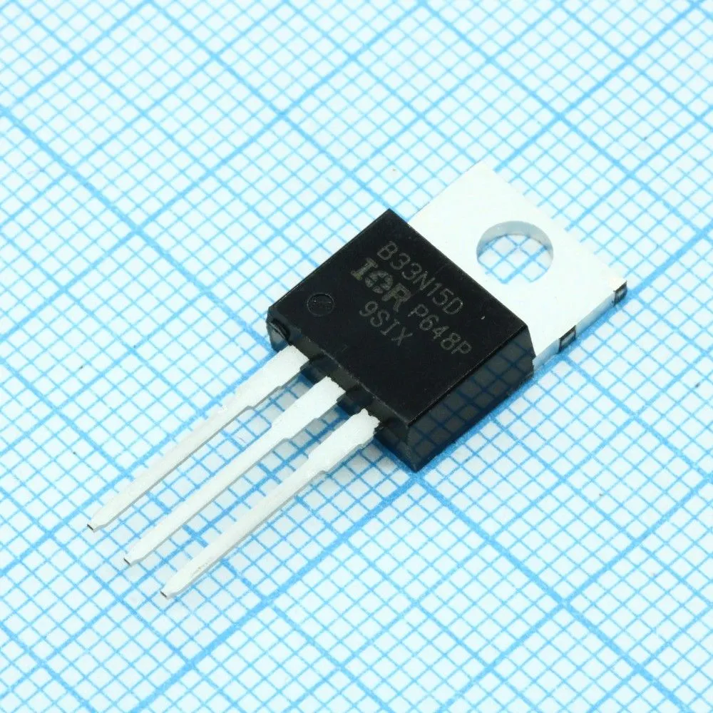 IRFB33N15DPBF, Транзистор полевой MOSFET N-канальный 150В 33А 3.8Вт IRFB33N15DPBF, Транзистор полевой MOSFET N-канальный 150В 33А 3.8Вт