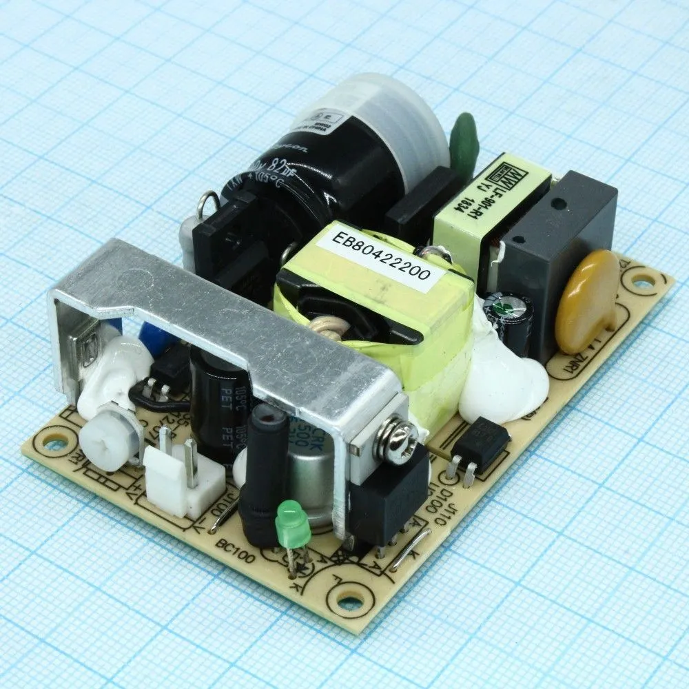 Источник питания MEAN WELL EPS-35-5, 5В., 30Вт. AC-DC преобразователи напряжения