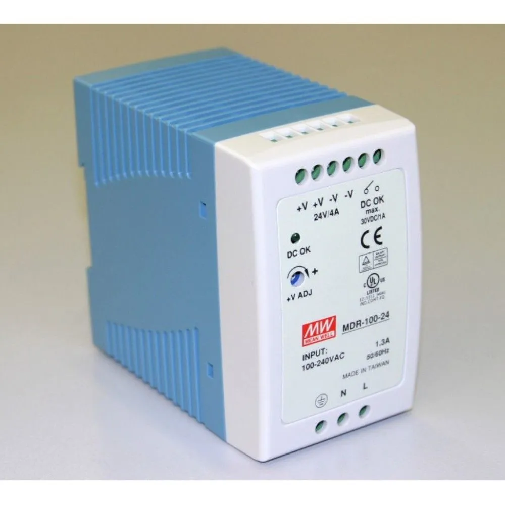 Источник питания MEAN WELL MDR-100-24 AC-DC преобразователи напряжения