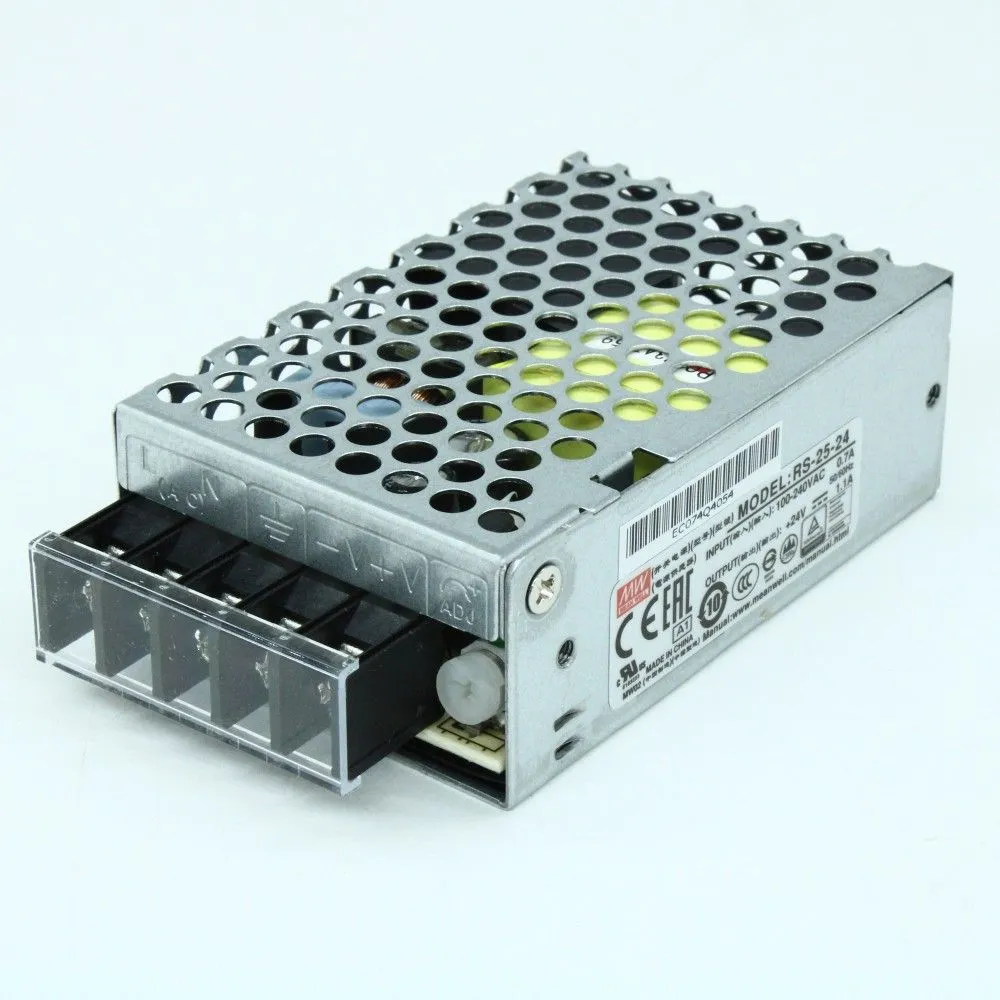 Источник питания MEAN WELL RS-25-24, 24В., 26.4Вт. AC-DC преобразователи напряжения