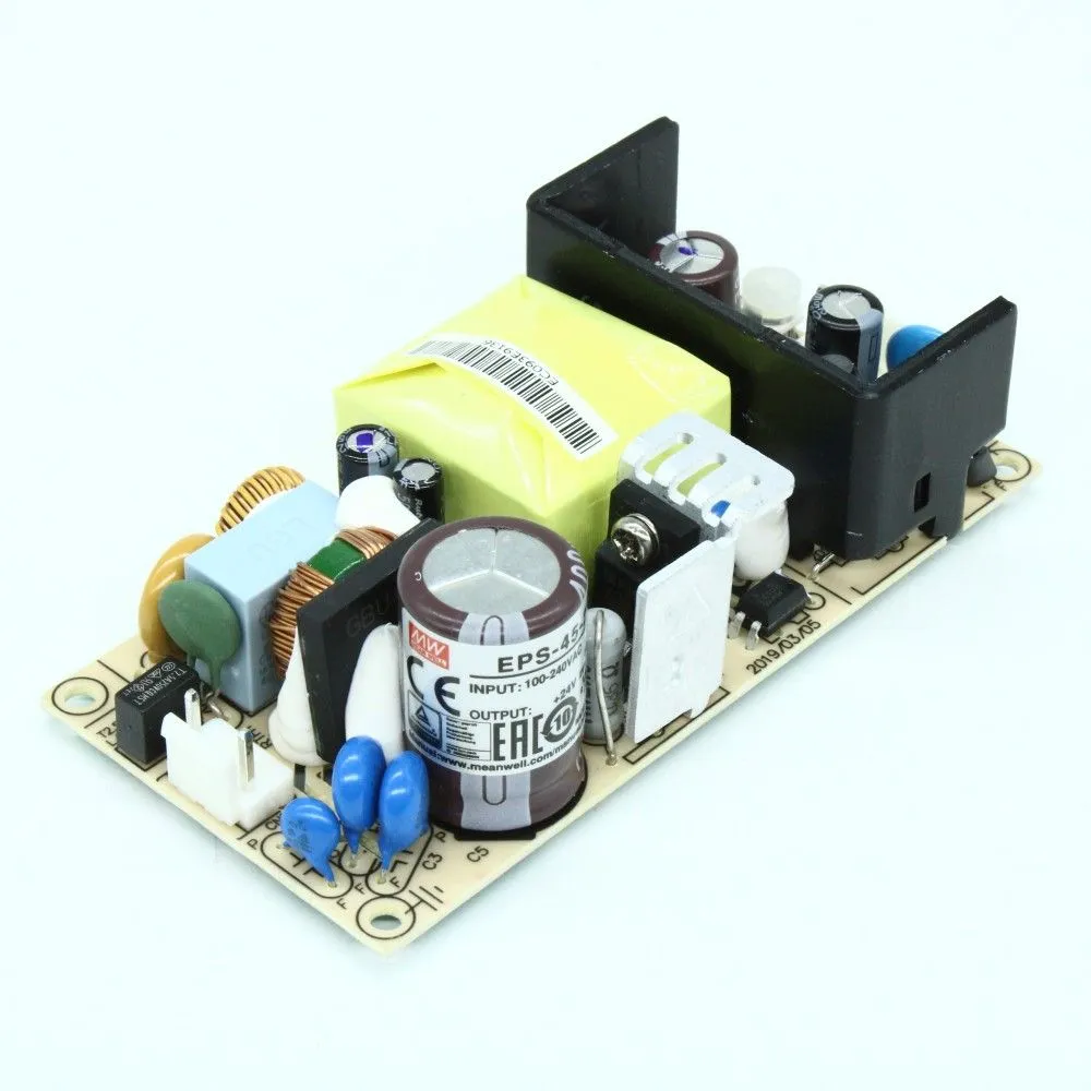 Источник питания MEAN WELL EPS-45-24 AC-DC преобразователи Источник питания MEAN WELL EPS-45-24 AC-DC преобразователи