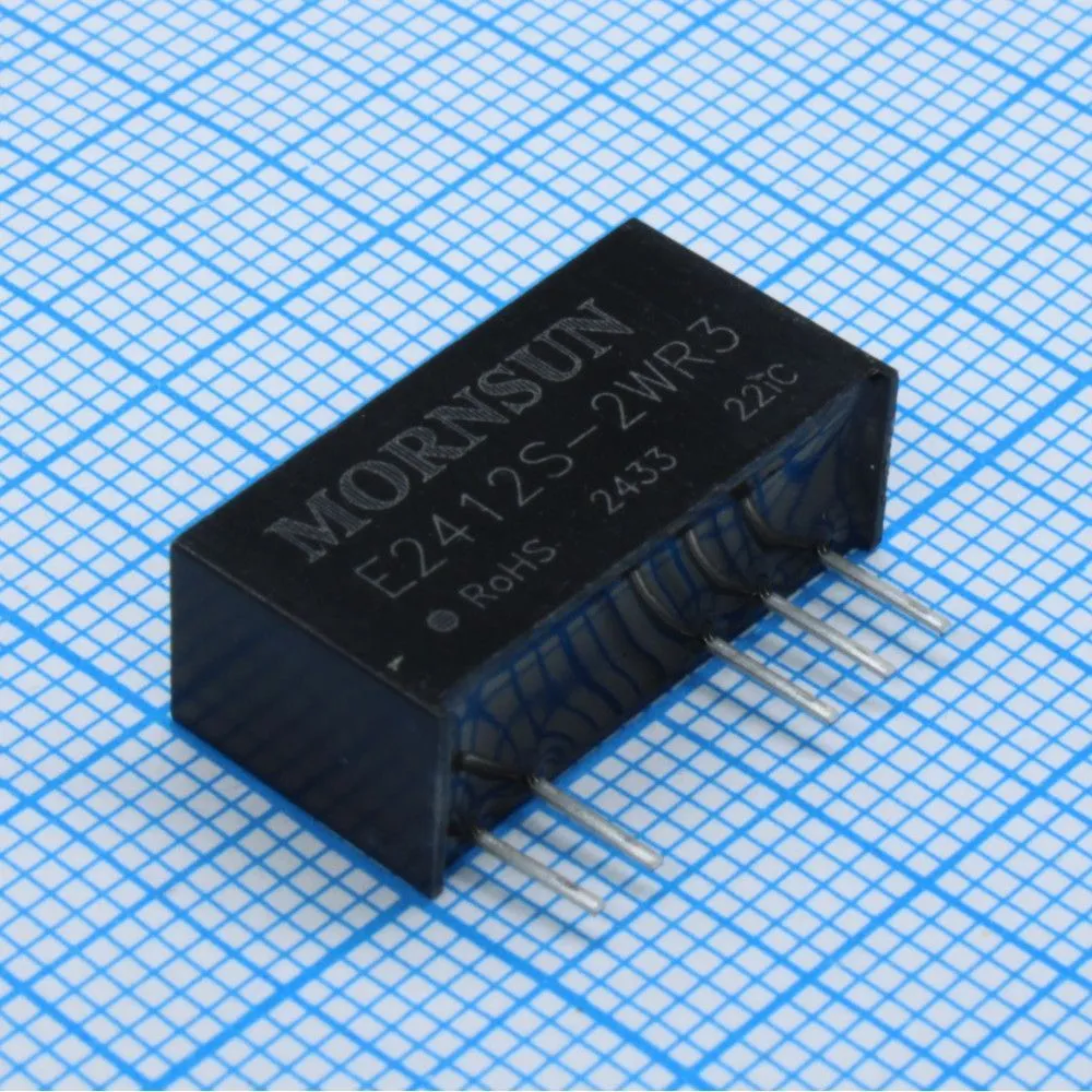Источник питания Mornsun Guangzhou Science &amp; Technology Co., Ltd E2412S-2WR3 DC-DC преобразователи