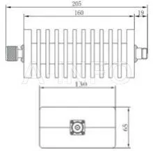 Коаксиальный аттенюатор A-INFO — ACBXX-150 Коаксиальные аттенюаторы