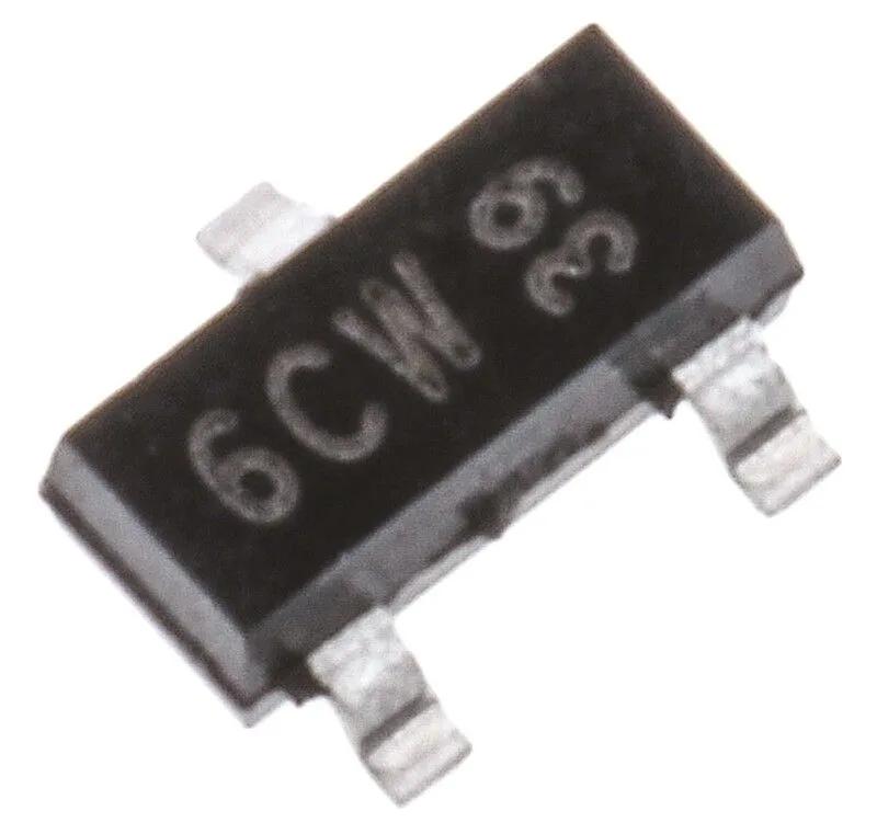 Биполярный транзистор BC817-40 SOT23 SMD, NPN 45В 0.5А Биполярный транзистор BC817-40 SOT23 SMD, NPN 45В 0.5А