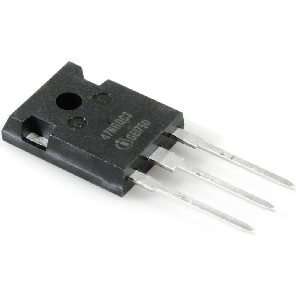 SPW47N60C3FKSA1, Транзистор полевой MOSFET N-канальный 600В 47А 415Вт Транзисторы MOSFET
