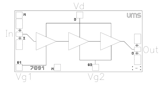 Малошумящий усилитель UMS — CHA2193-99F