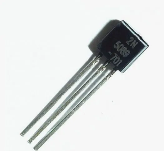 Биполярный транзистор 2N5089 TO-92, NPN 30В 0.05А