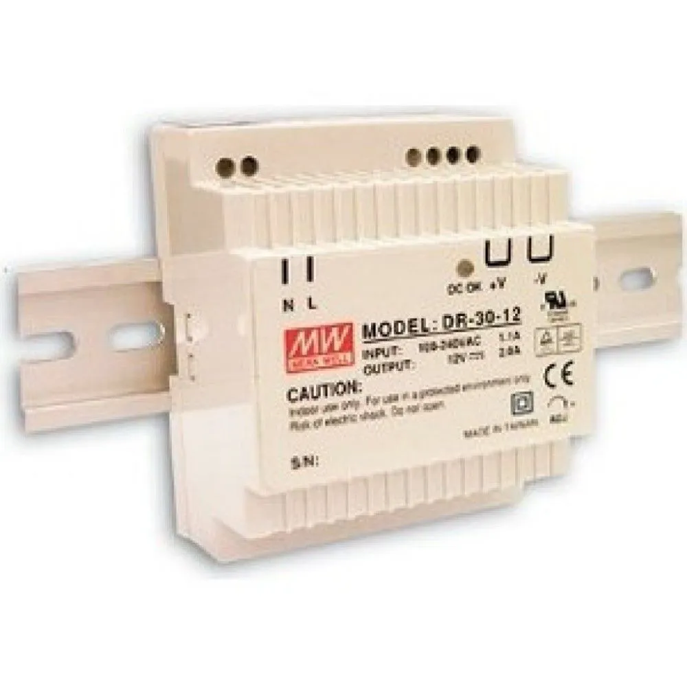 Источник питания MEAN WELL DR-30-15 AC-DC преобразователи