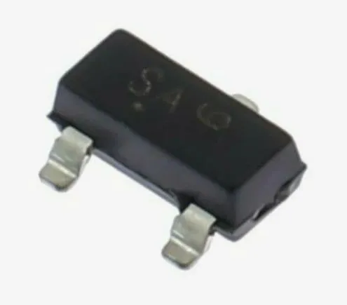 Биполярный транзистор BC547 SOT23 SMD, NPN 45В 0.1А Биполярный транзистор BC547 SOT23 SMD, NPN 45В 0.1А