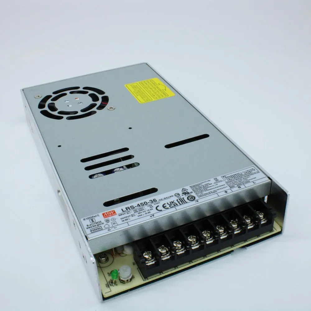 Источник питания MEAN WELL LRS-450-36 AC-DC преобразователи напряжения