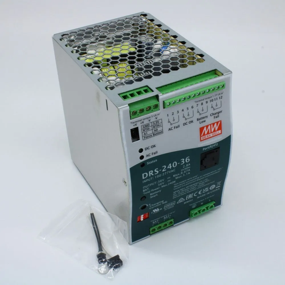 Источник питания MEAN WELL DRS-240-36 AC-DC преобразователи напряжения