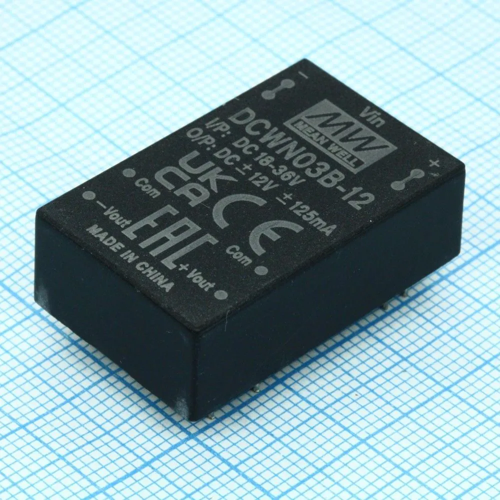 Источник питания MEAN WELL DCWN03B-12 DC-DC преобразователи