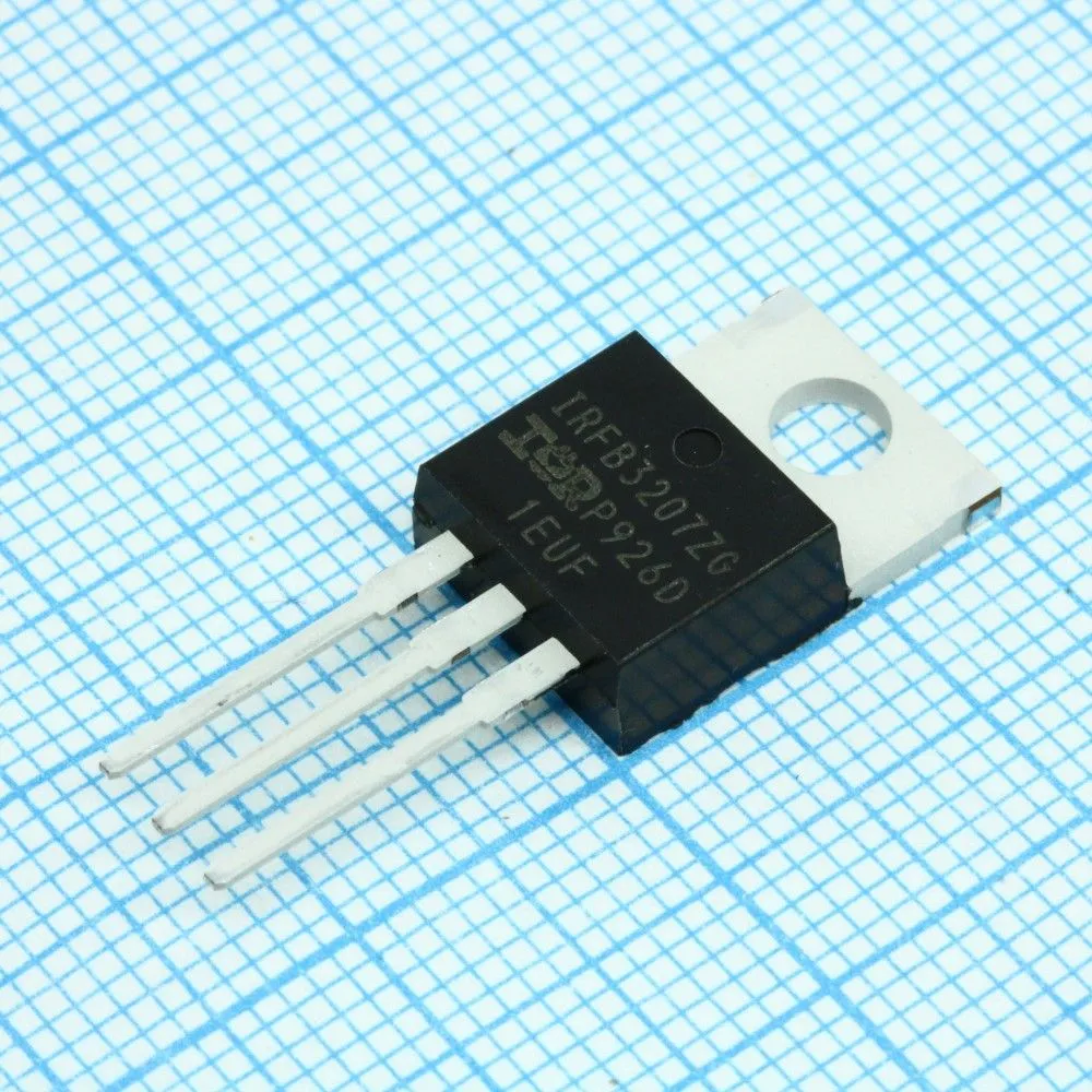 IRFB3207ZGPBF, Транзистор полевой MOSFET N-канальный 75В 120A TO-220AB IRFB3207ZGPBF, Транзистор полевой MOSFET N-канальный 75В 120A TO-220AB