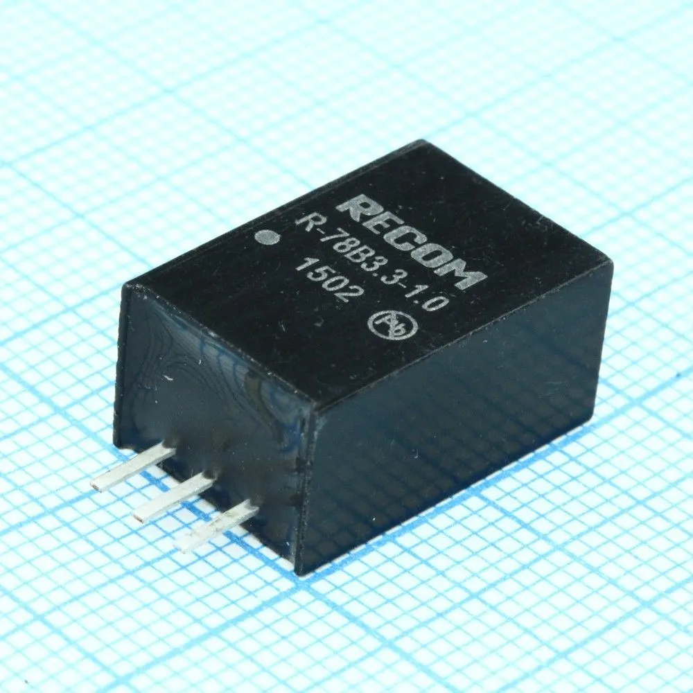 Источник питания Recom Power, Inc. R-78B3.3-1.0