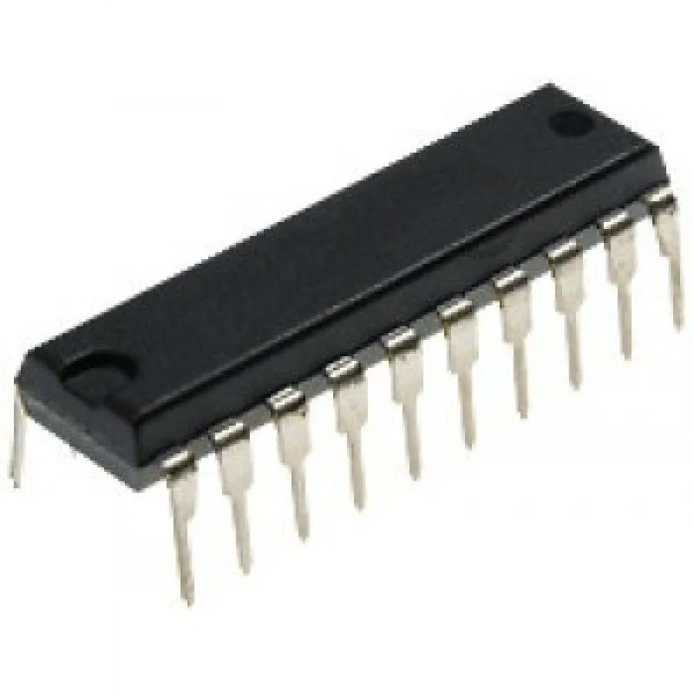 ЦАП Analog Devices AD7628KNZ, 8-разрядный, двухканальный, CMOS Dual 8-Bit Buffered Multiplying DAC