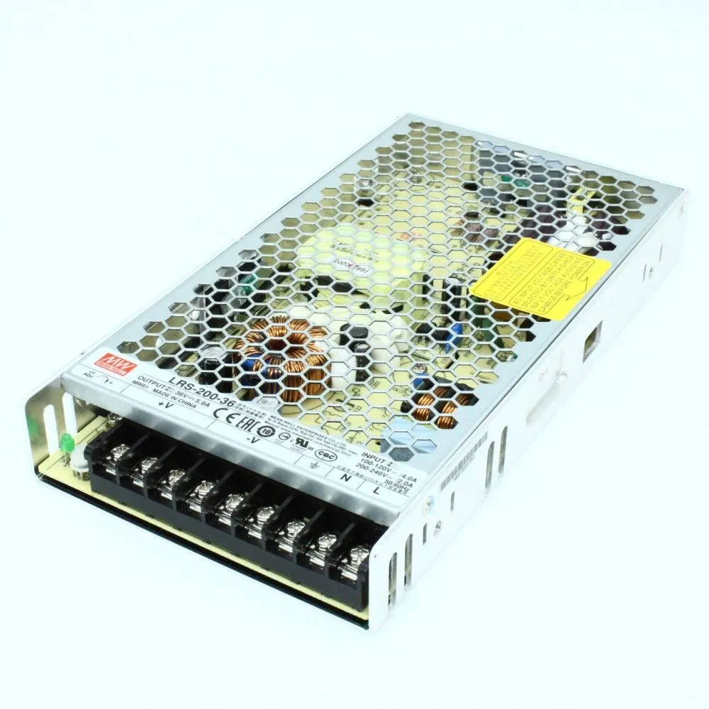 Источник питания MEAN WELL LRS-200-36 AC-DC преобразователи напряжения