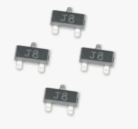 Биполярный транзистор S9018 SOT23 SMD, NPN 30В 0.05А Биполярные транзисторы