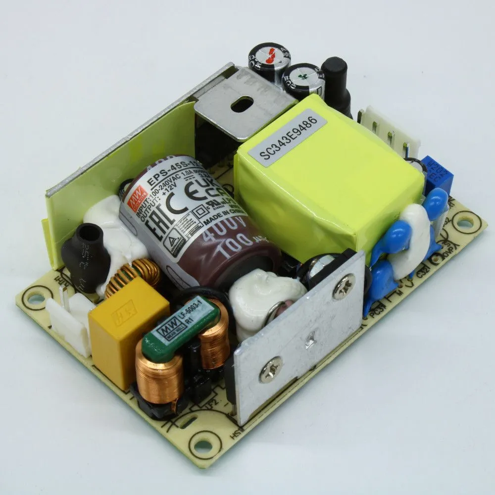 Источник питания MEAN WELL EPS-45S-12, 12В., 45Вт. AC-DC преобразователи напряжения