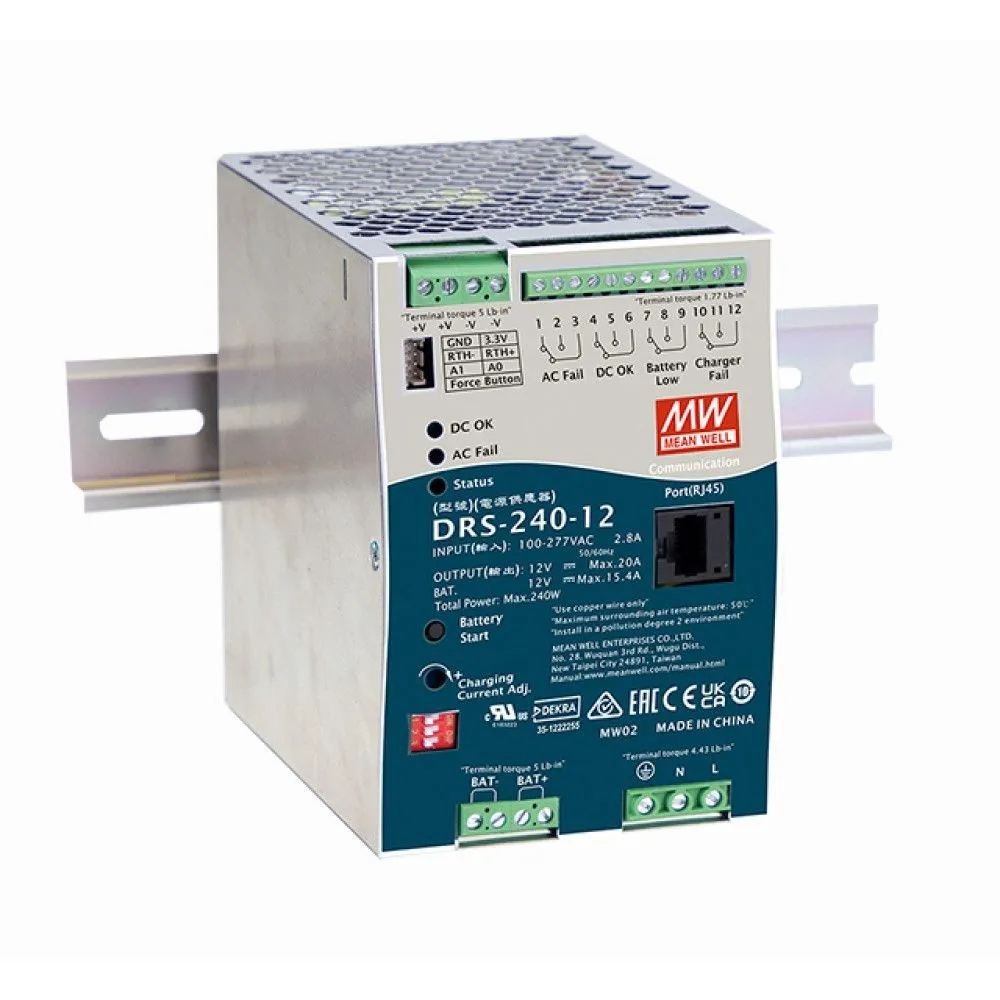 Источник питания MEAN WELL DRS-240-12