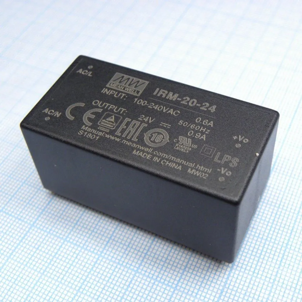 Источник питания MEAN WELL IRM-20-24